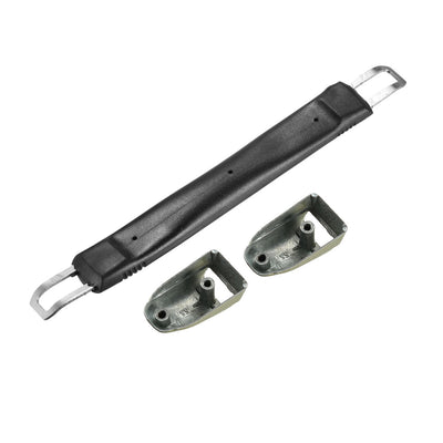 Harfington Uxcell Luggage Handle, 203mm Long Strap Grip Replacements for Suitcase Case Black