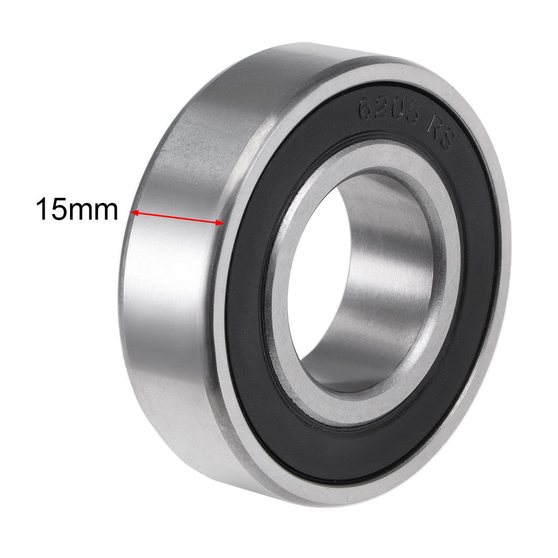 uxcell Uxcell Deep Groove Ball Bearing Double Sealed ABEC-3 Z1 Bearing