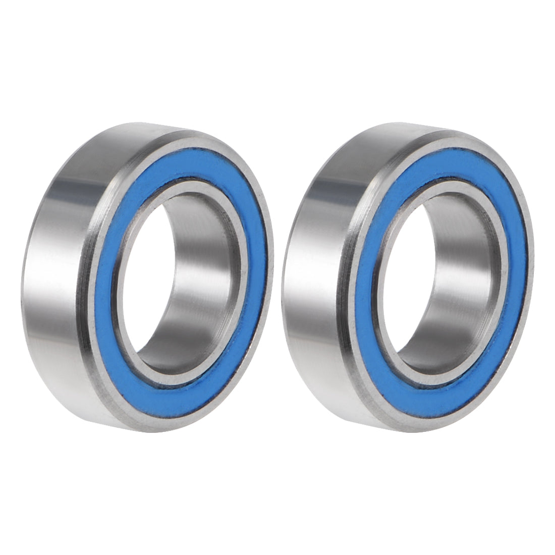 uxcell Uxcell Ball Bearing Double Sealed ABEC-3 Bearings Blue Cover