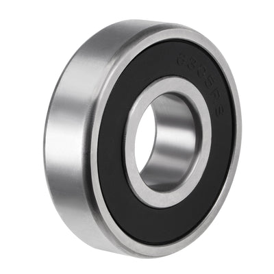 Harfington Uxcell Deep Groove Ball Bearings Metric Double Sealed Chrome Steel ABEC-3 Z1