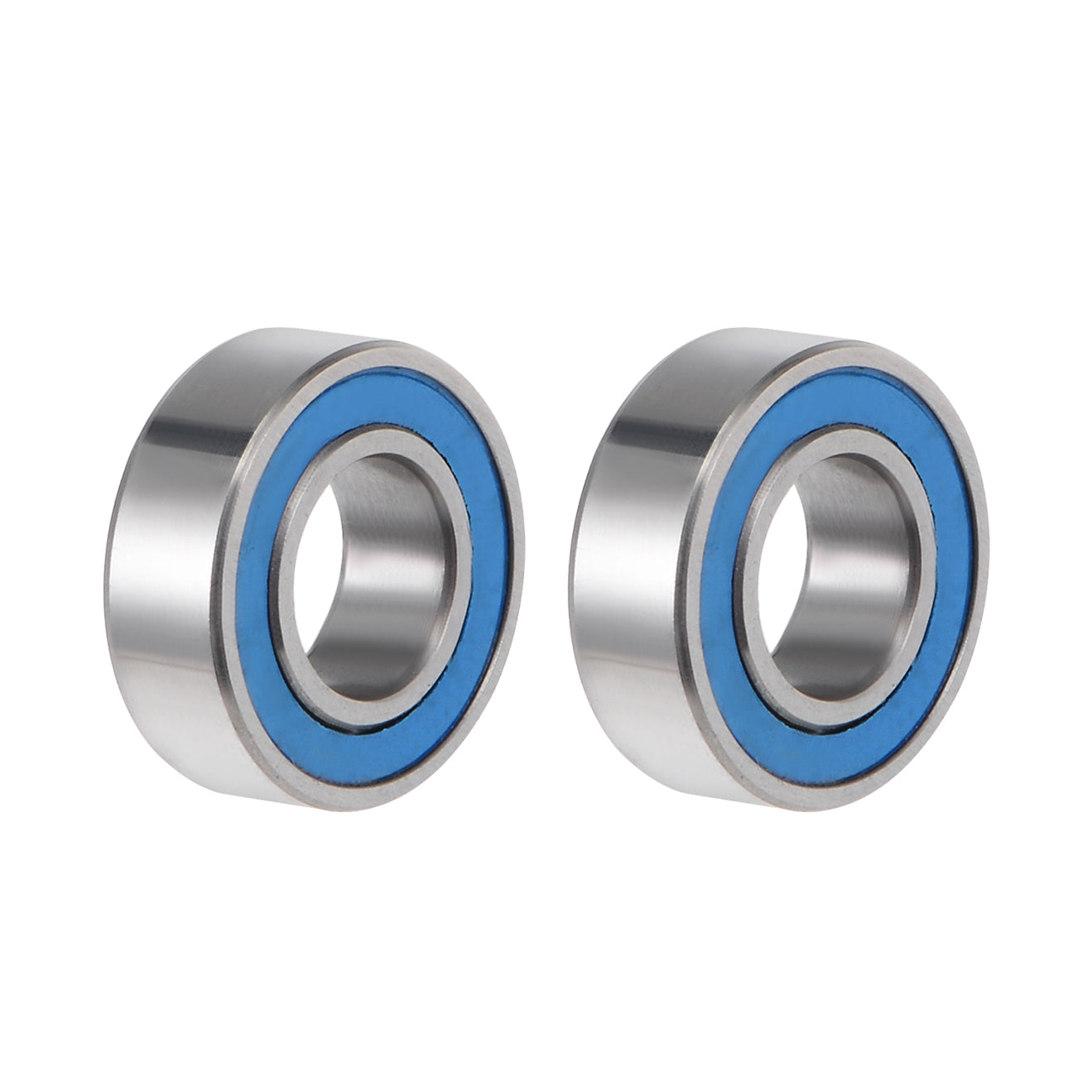 uxcell Uxcell Ball Bearing Double Sealed ABEC-3 Bearings Blue Cover