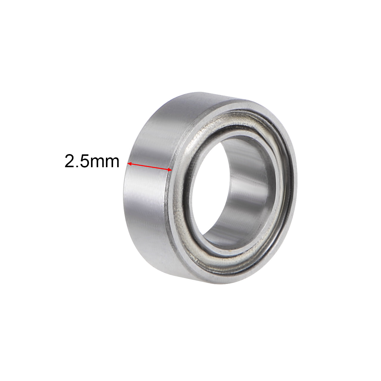 uxcell Uxcell Deep Groove Ball Bearings Metric Double Shielded Chrome Steel P6 Z1