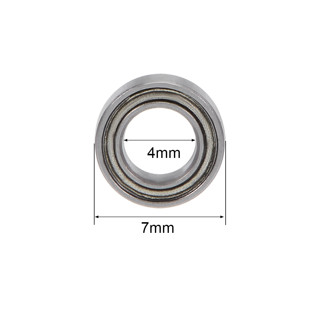 uxcell Uxcell Deep Groove Ball Bearings Metric Double Shielded Chrome Steel P6 Z1