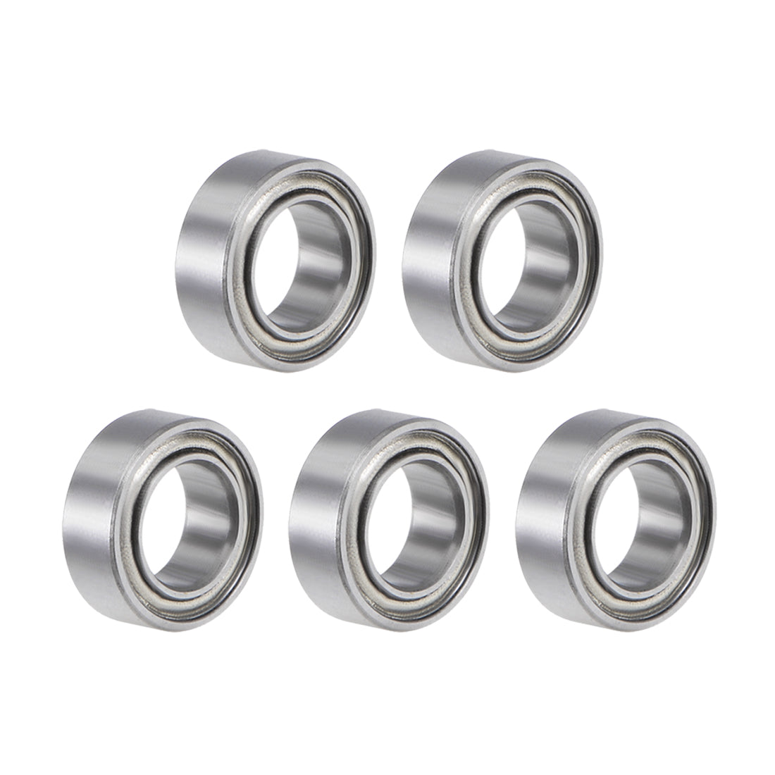 uxcell Uxcell Deep Groove Ball Bearings Metric Double Shielded Chrome Steel P6 Z1