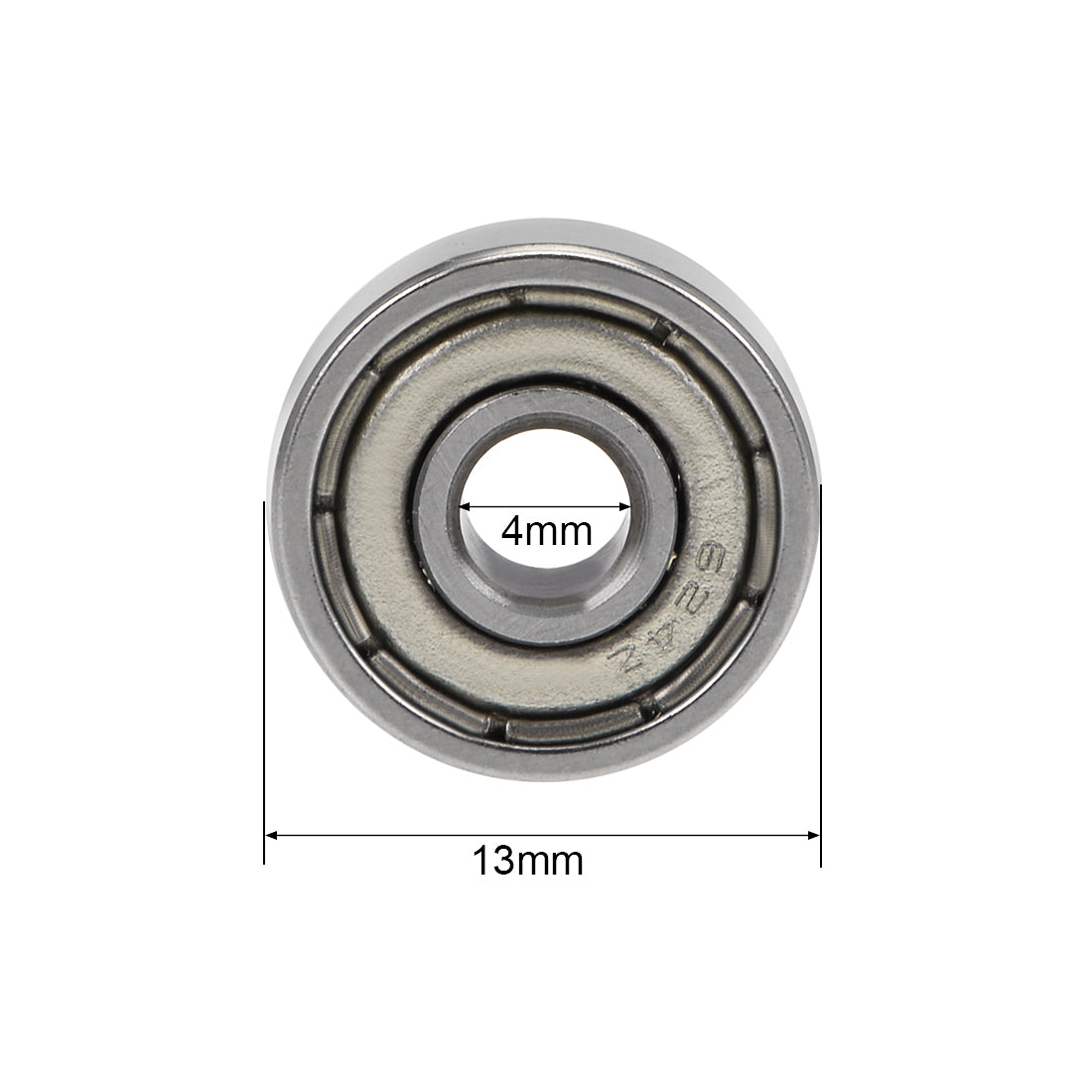 uxcell Uxcell Deep Groove Ball Bearings Metric Double Shielded Chrome Steel ABEC3 Z1