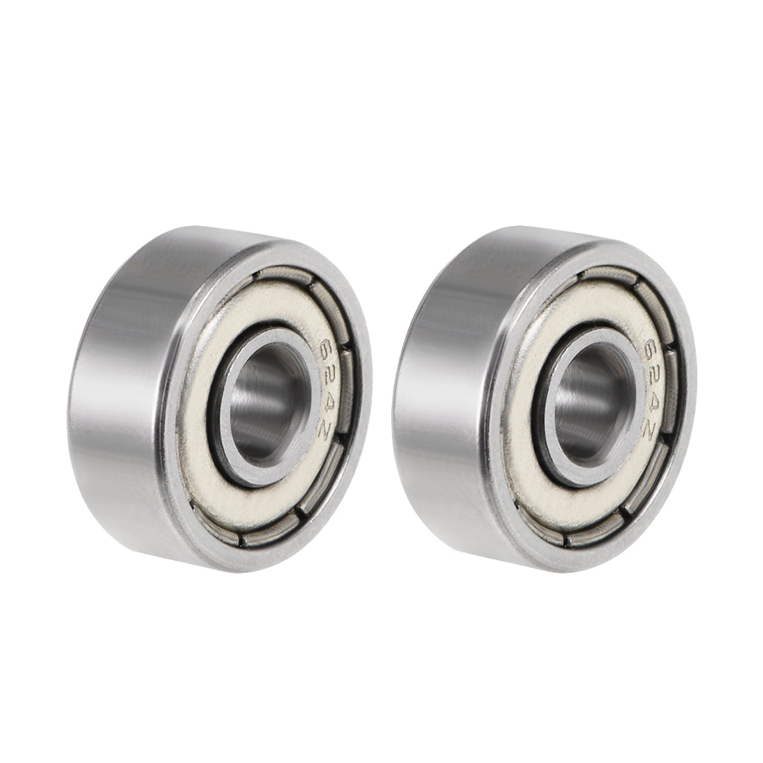 uxcell Uxcell Deep Groove Ball Bearings Metric Double Shielded Chrome Steel ABEC3 Z1