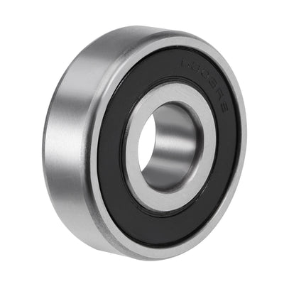 Harfington Uxcell Deep Groove Ball Bearings Metric Double Sealed Chrome Steel ABEC-3 Z1