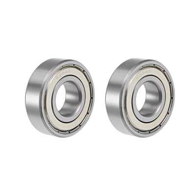 Harfington Uxcell Deep Groove Ball Bearings Metric Double Shielded Chrome Steel ABEC3 Z1