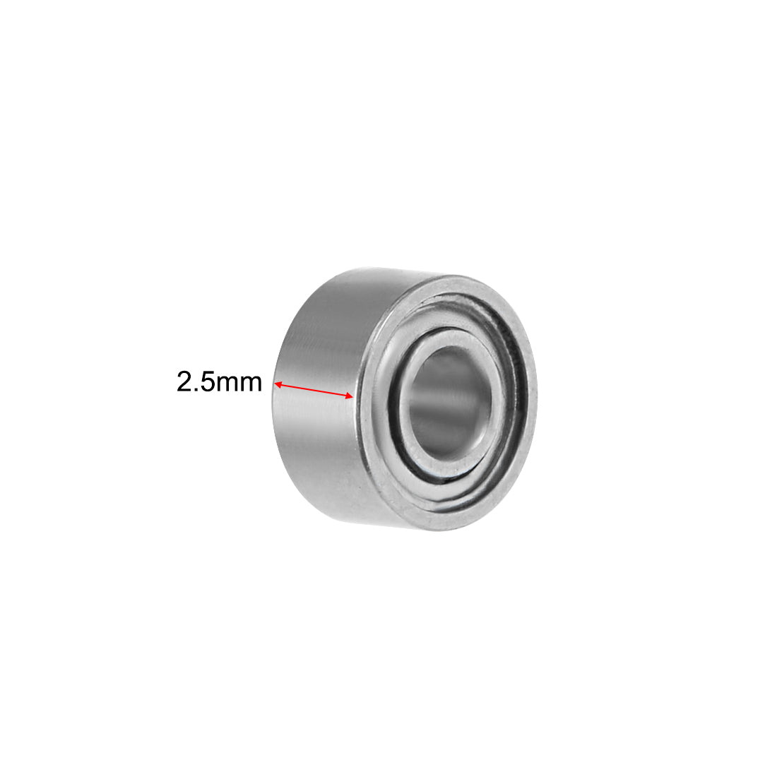 uxcell Uxcell Deep Groove Ball Bearings Metric Double Shielded Chrome Steel P6 Z1