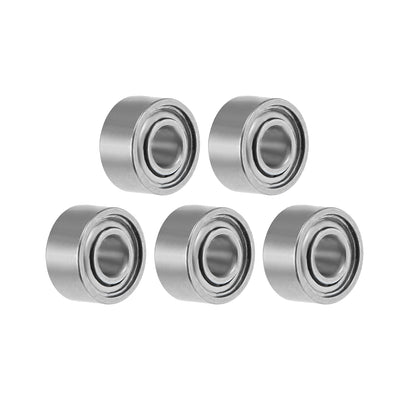 Harfington Uxcell Deep Groove Ball Bearings Metric Double Shielded Chrome Steel P6 Z1