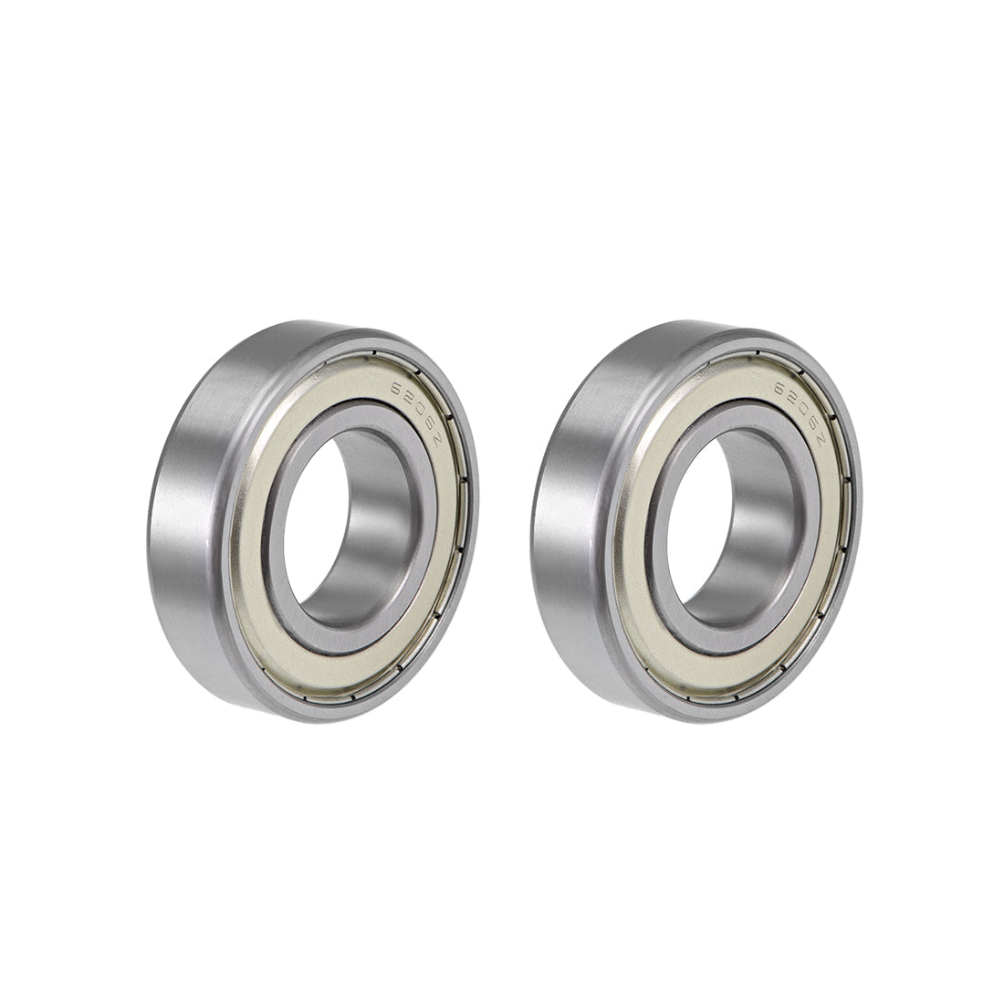 uxcell Uxcell Deep Groove Ball Bearings Metric Double Shielded Chrome Steel ABEC3 Z1