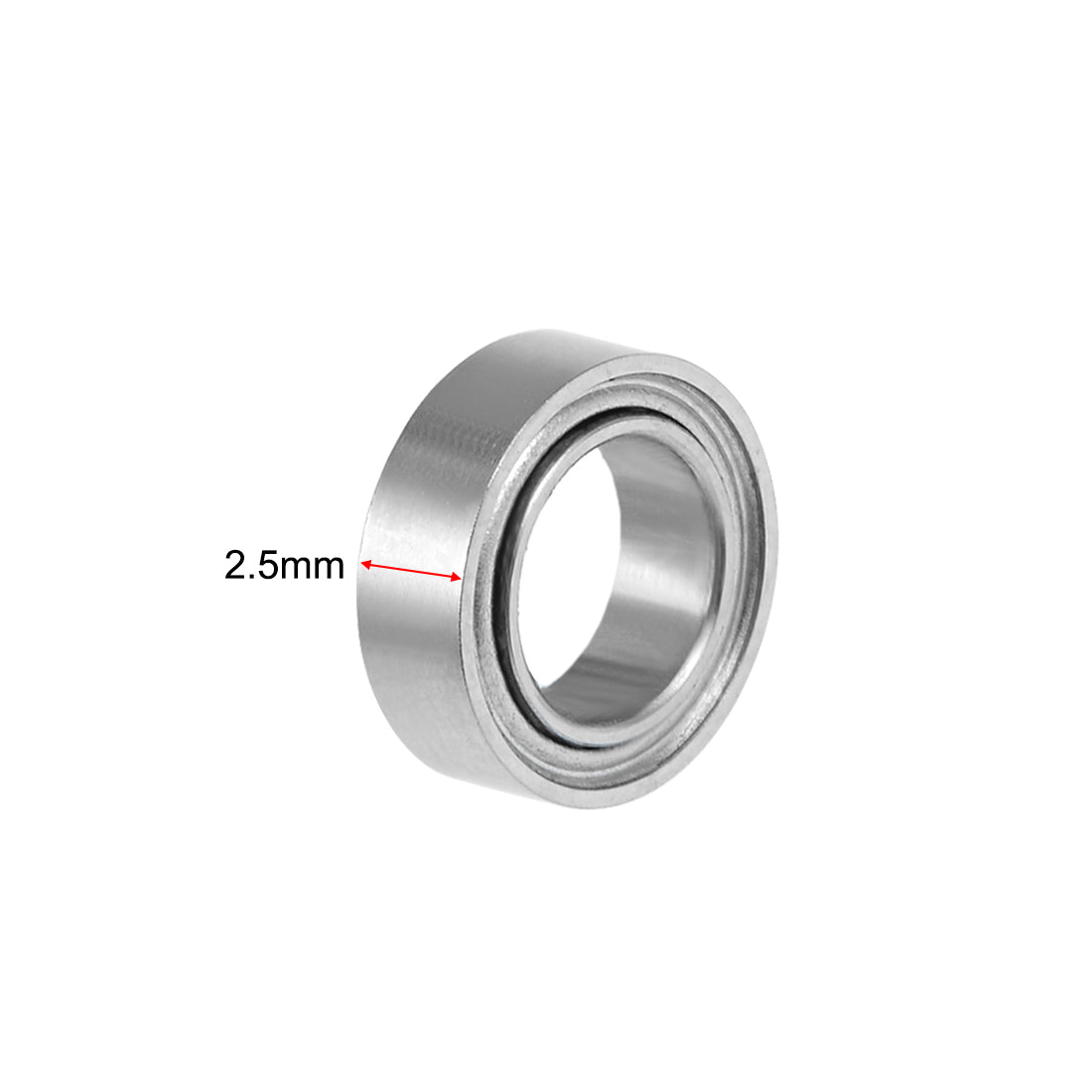 uxcell Uxcell Deep Groove Ball Bearings Metric Double Shielded Chrome Steel P6 Z1