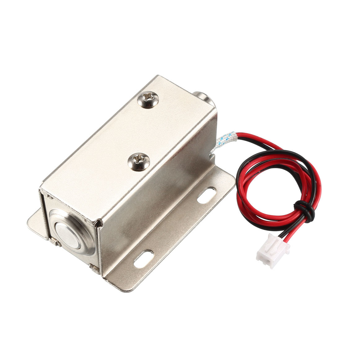 uxcell Uxcell DC 12V 0.3A 9.3mm Electromagnetic Solenoid Lock Assembly for Electirc Lock Cabinet Door Lock