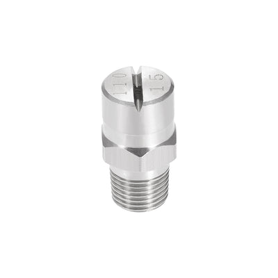 Harfington Flat Fan Spray Tip -  Male Thread 304 Stainless Steel Nozzle Orifice Diameter