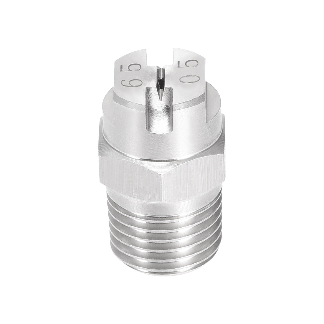 Harfington Flat Fan Spray Tip - Male Thread 304 Stainless Steel Nozzle  Degree  Orifice Diameter