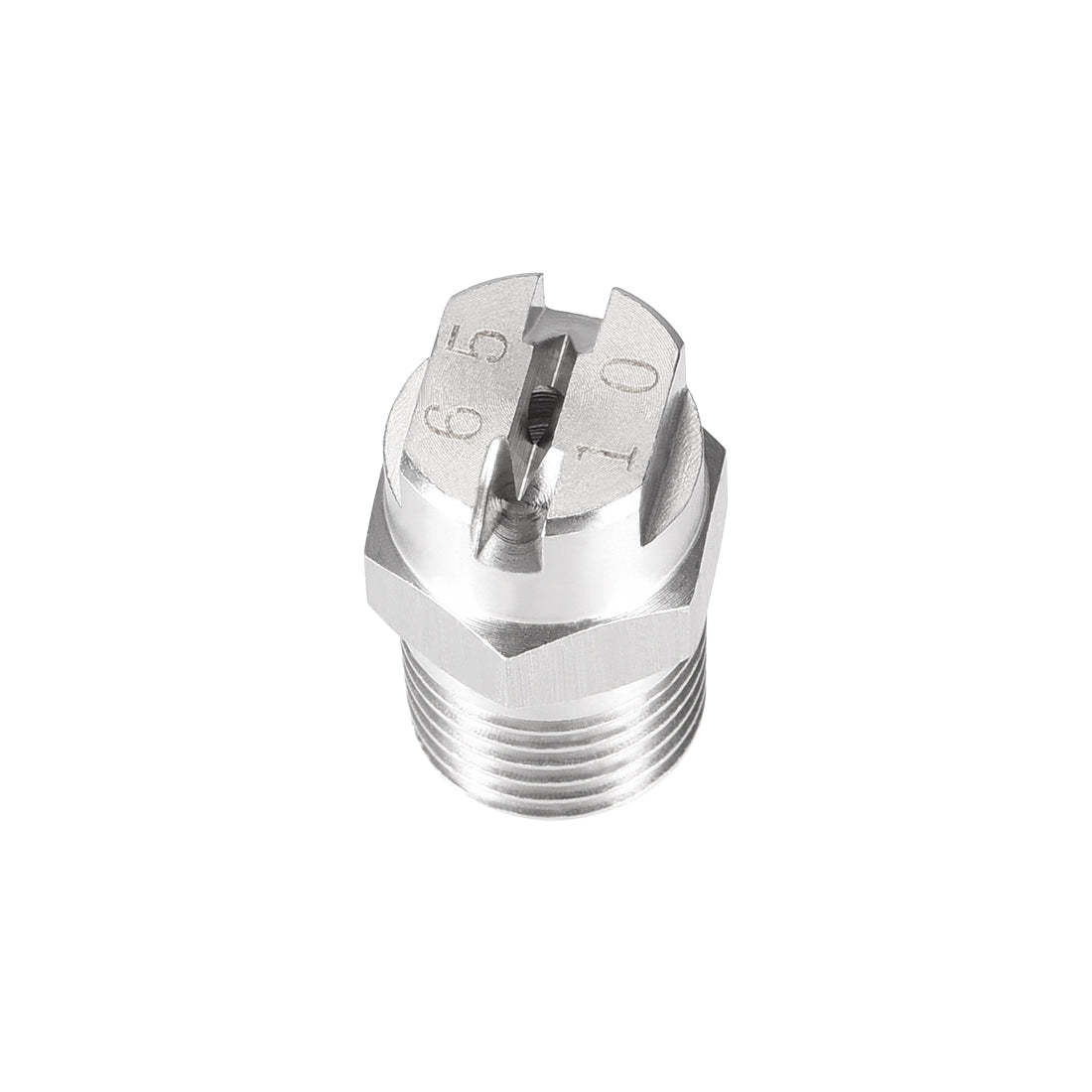 Harfington Flat Fan Spray Tip - Male Thread 304 Stainless Steel Nozzle  Degree  Orifice Diameter