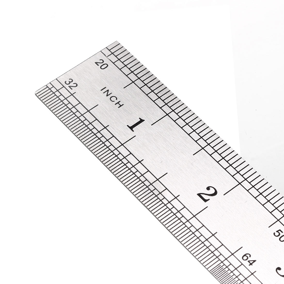 uxcell Uxcell Straight Ruler 600mm 24 Inch Metric Stainless Steel Measuring Ruler Tool 0.7mm Thickness