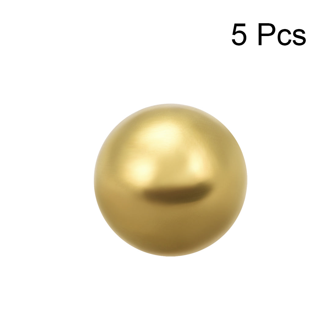 Harfington Uxcell 15mm Precision Solid Brass Bearing Ball