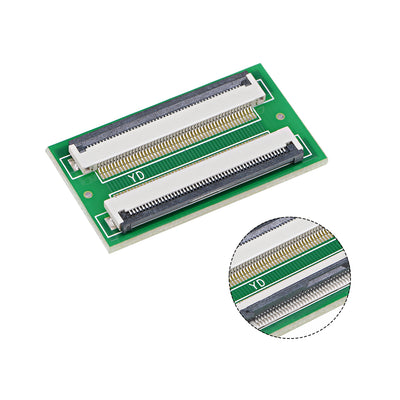 Harfington Uxcell 0.5mm Pitch 50 Pins to 50 Pin Extension Connector Aapter for FFC FPC Cable Extend ZIP HDD