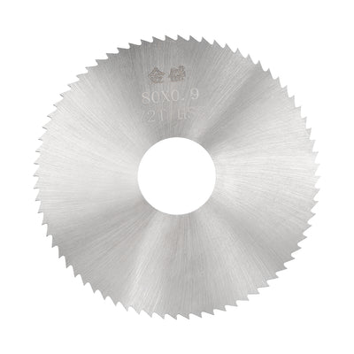 Harfington Uxcell Circular Saw Blades 60x16x0.4mm 72 Teeth HSS Disc Cutting Blade for Wood Metal