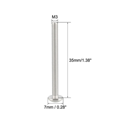 Harfington Uxcell Machine Screws, Phillips Head, 304 Stainless Steel