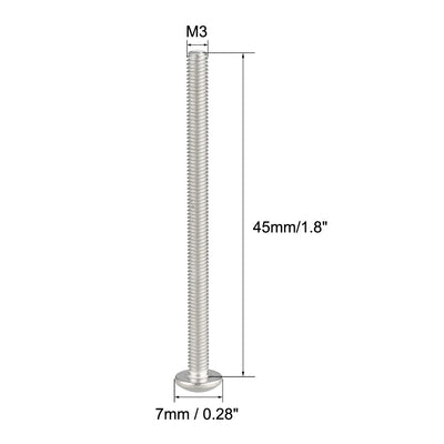 Harfington Uxcell Machine Screws, Phillips Head, 304 Stainless Steel