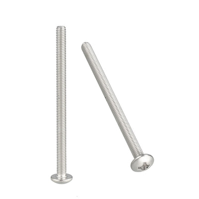 Harfington Uxcell Machine Screws, Phillips Head, 304 Stainless Steel