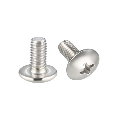 Harfington Uxcell Machine Screws, Phillips Truss Head Screw, Fasteners Bolt