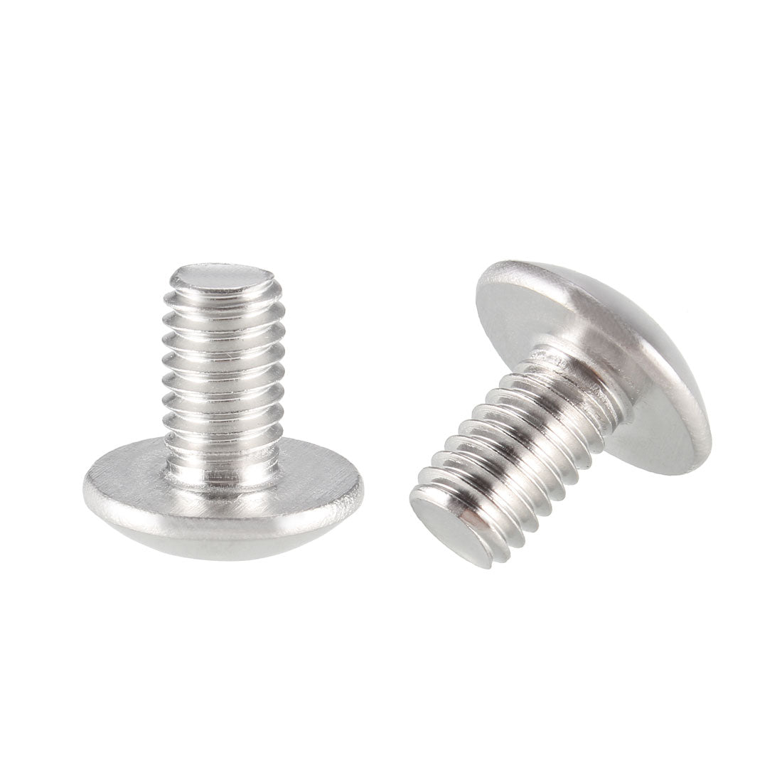 uxcell Uxcell Machine Screws, Phillips Truss Head, 304 Stainless Steel