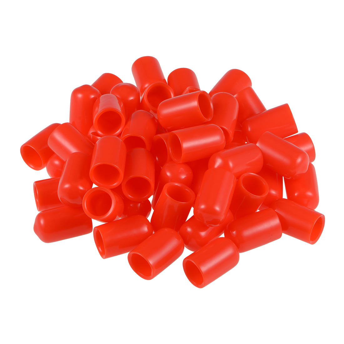 uxcell Uxcell Rubber End Caps Vinyl Round Tube Bolt Cap Cover Thread Protectors