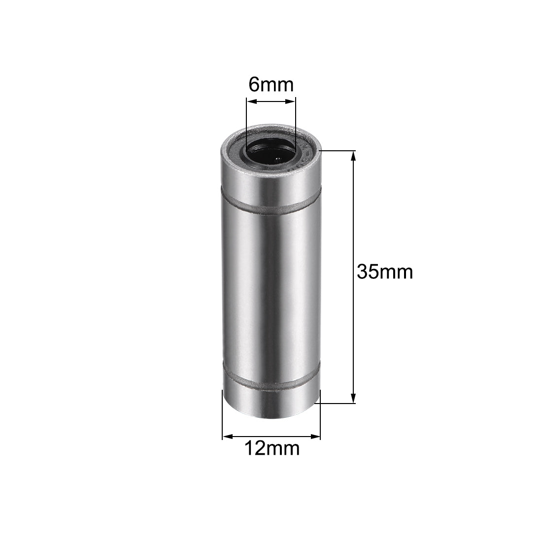 uxcell Uxcell Linear Motion Ball Bearings Extra Long for CNC 3D Printer