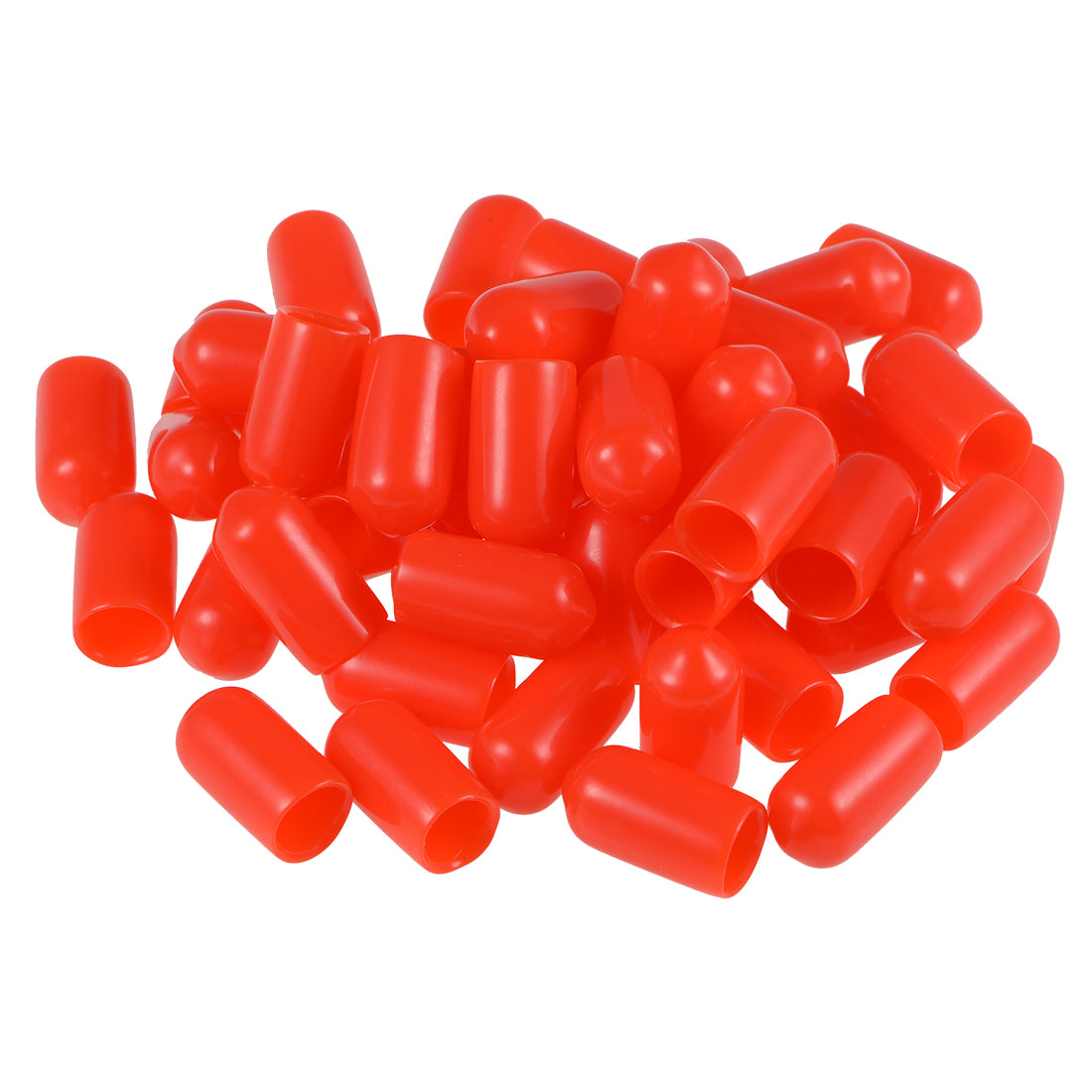 uxcell Uxcell Rubber End Caps Vinyl Round Tube Bolt Cap Cover Thread Protectors