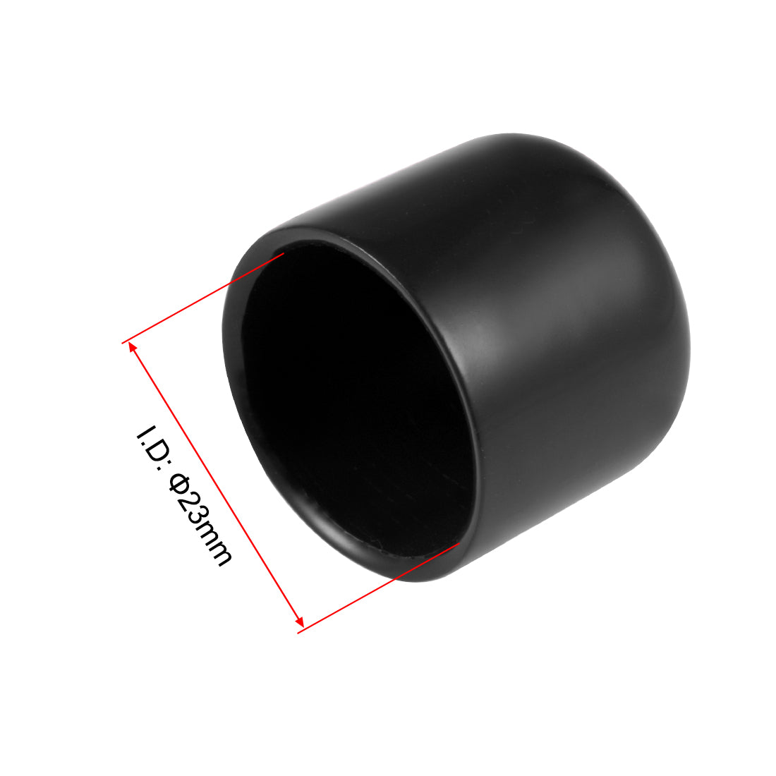 uxcell Uxcell Rubber End Caps Vinyl Round Bolt Cap Cover Screw Thread Protectors