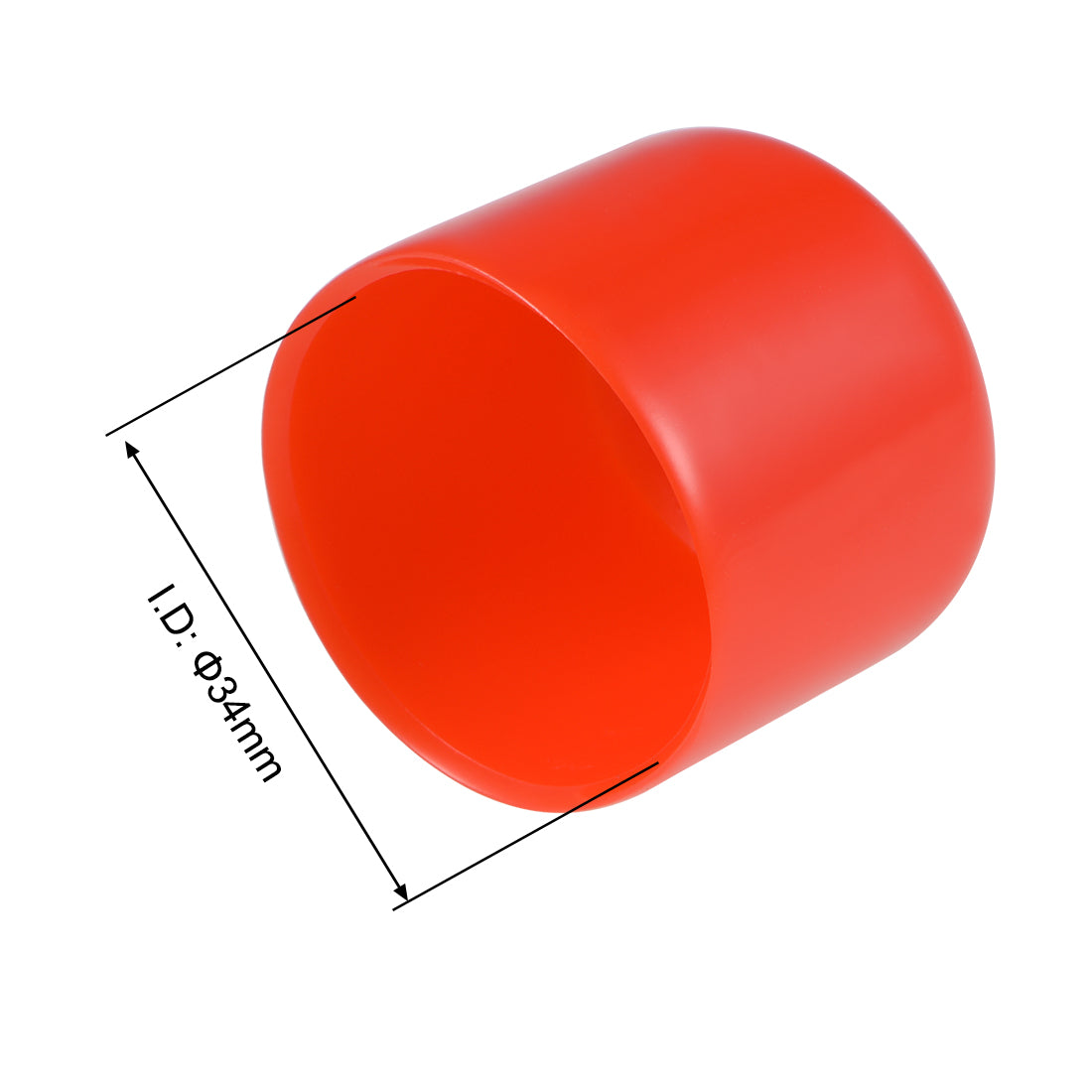 uxcell Uxcell Rubber End Caps Vinyl Round Bolt Cap Cover Screw Thread Protectors