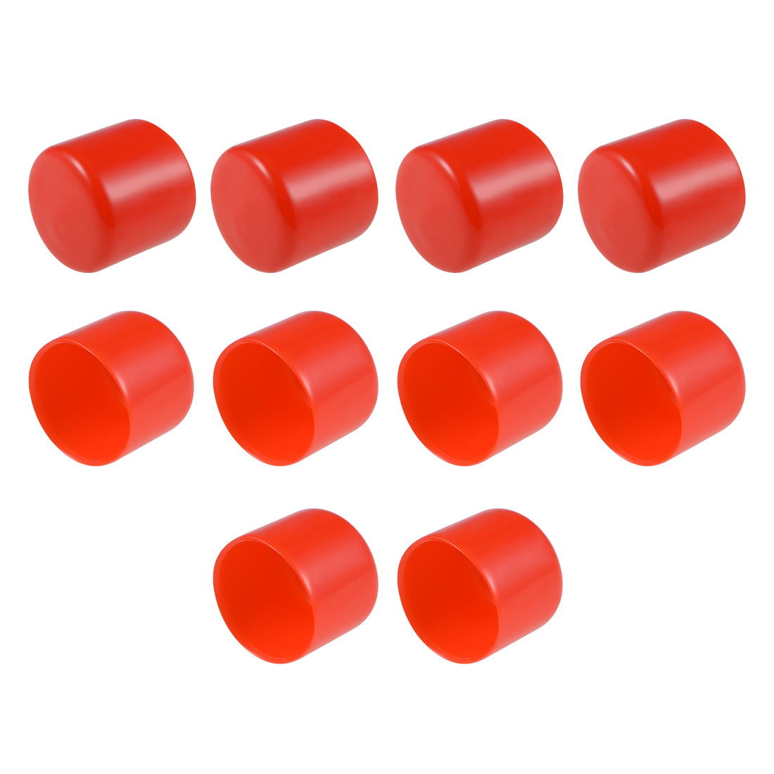 uxcell Uxcell Rubber End Caps Vinyl Round Bolt Cap Cover Screw Thread Protectors