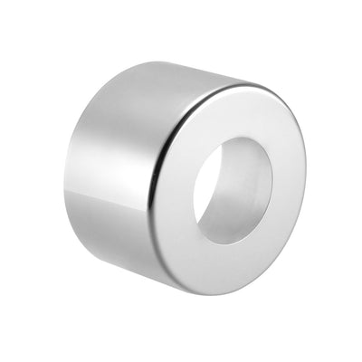 Harfington Uxcell Round Escutcheon Plate 66x40mm Stainless Steel Polishing for 33mm Diameter Pipe