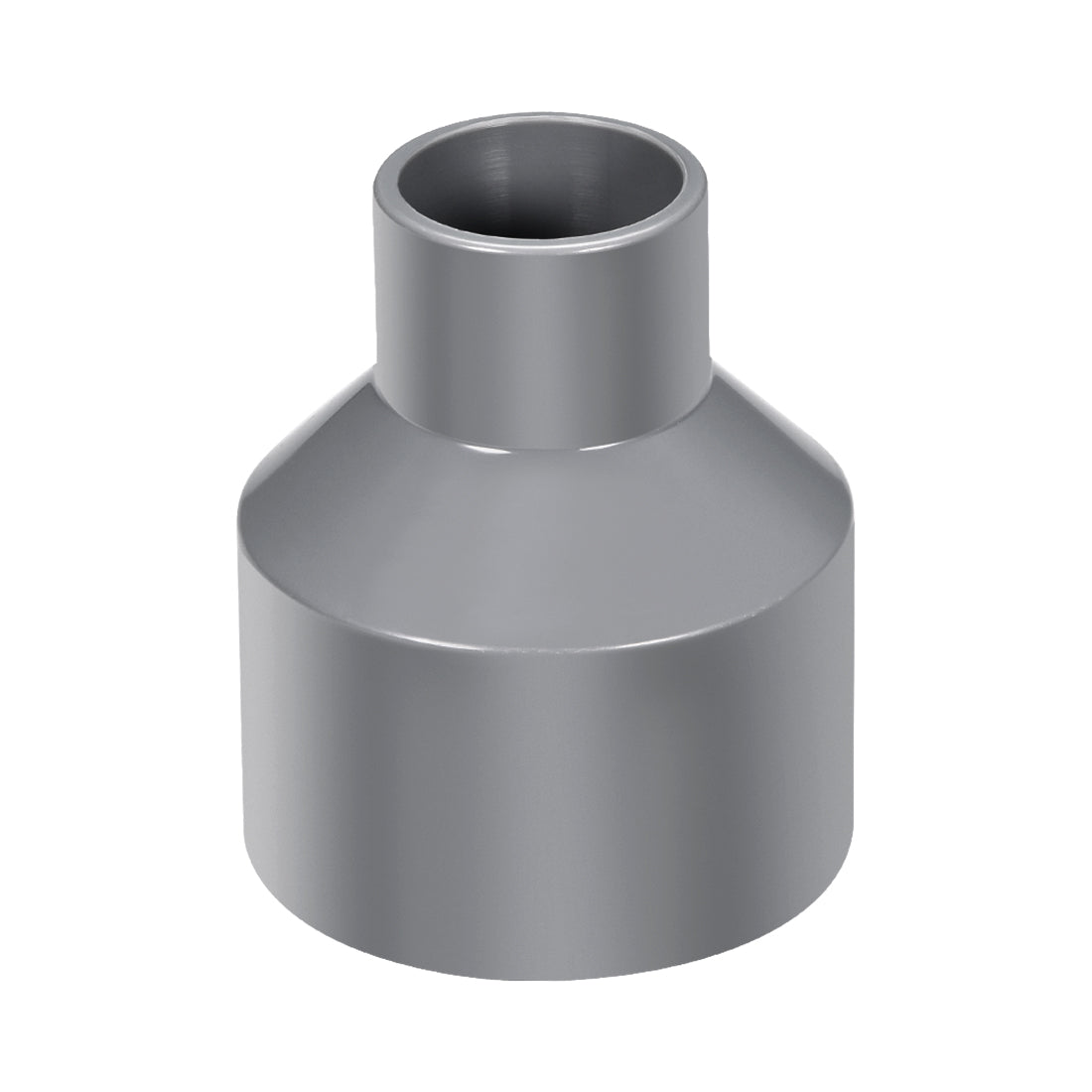 uxcell Uxcell DWV Rohrschraubung Schlauchadapter aus PVC 63mm x 32mm Grau