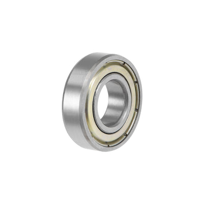 Harfington Uxcell Deep Groove Ball Bearings Metric Double Shield Chrome Steel ABEC1 Z1