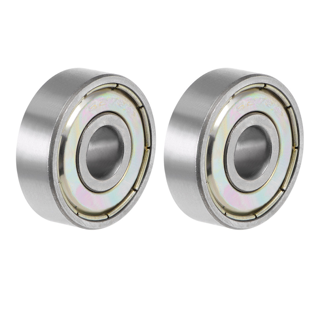 uxcell Uxcell Deep Groove Ball Bearing Metric Double Shielded Chrome Steel ABEC1 Z1 Level