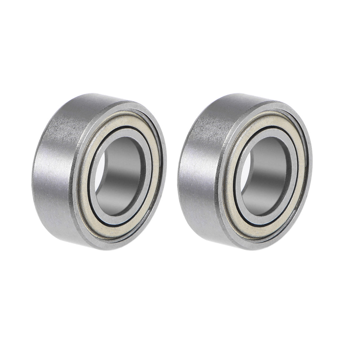 uxcell Uxcell Deep Groove Ball Bearing Metric Double Shielded Chrome Steel ABEC1 Z1 Level