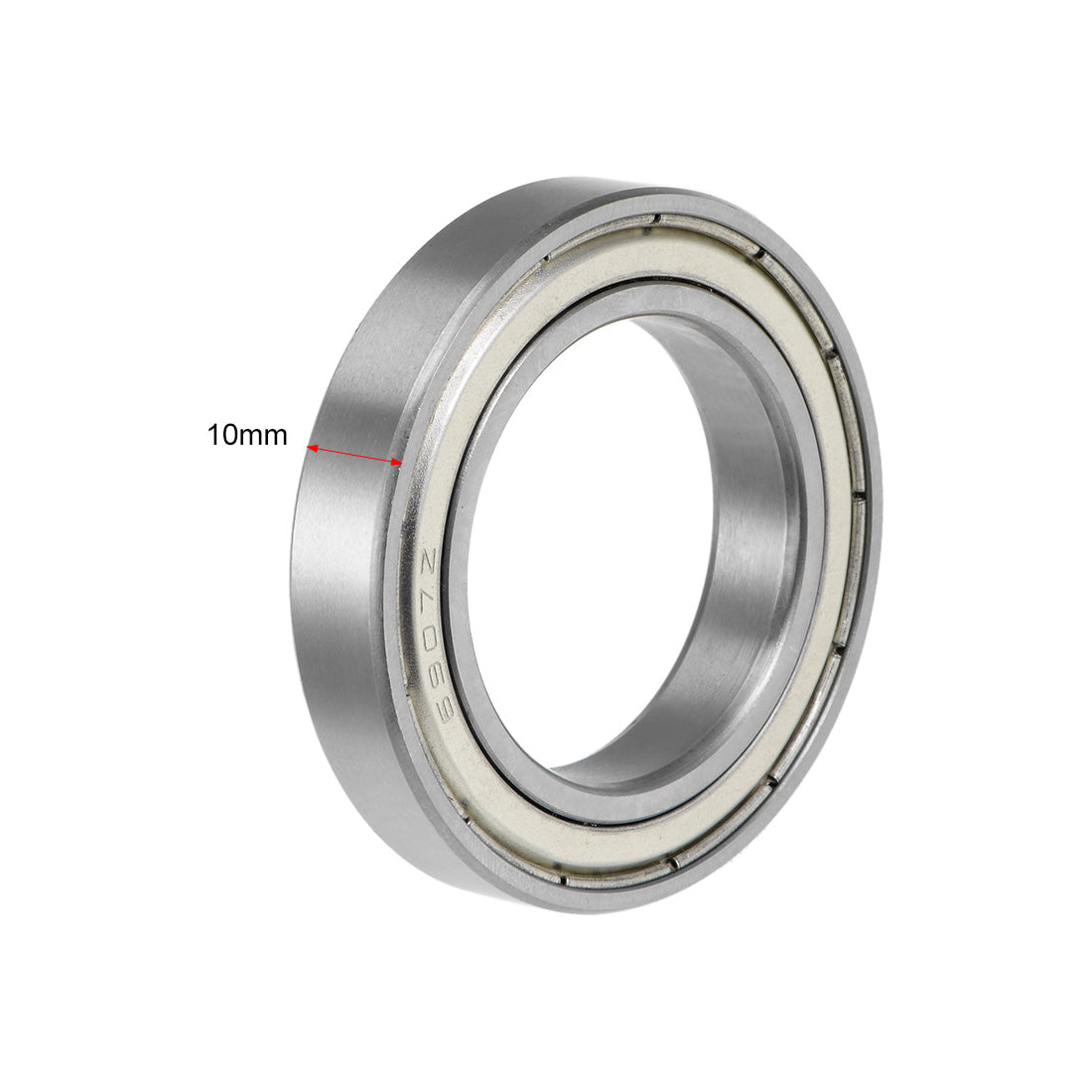 uxcell Uxcell Deep Groove Ball Bearings Thin Section Single Shielded Chrome Steel