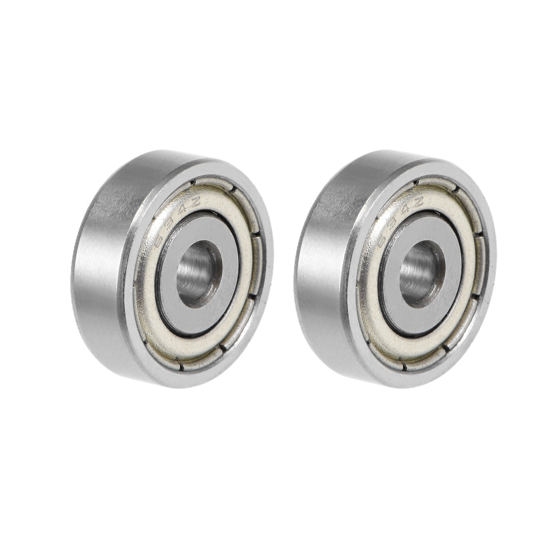 uxcell Uxcell Deep Groove Ball Bearing Metric Double Shielded Chrome Steel ABEC1 Z1 Level