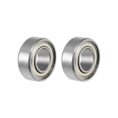 Harfington Uxcell Deep Groove Ball Bearings Metric Double Shield Chrome Steel P0 Z1