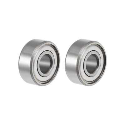 Harfington Uxcell Deep Groove Ball Bearings Inch Double Shield Chrome Steel ABEC1 Z1