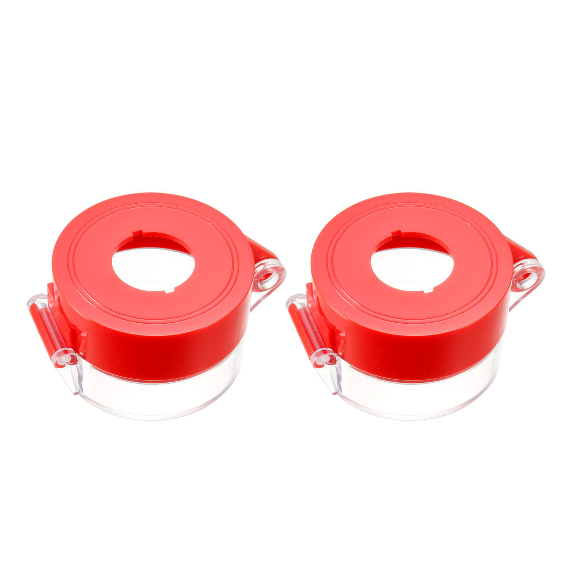 Uxcell Uxcell 2pcs Yellow Plastic Switch Cover Protector for 22mm Diameter Push Button Switch 55*37