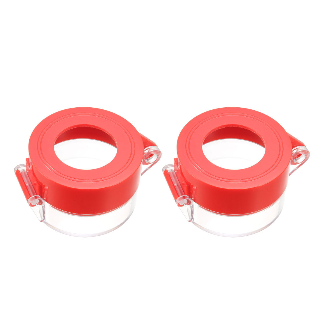 Uxcell Uxcell 2pcs Yellow Plastic Switch Cover Protector for 22mm Diameter Push Button Switch 55*37