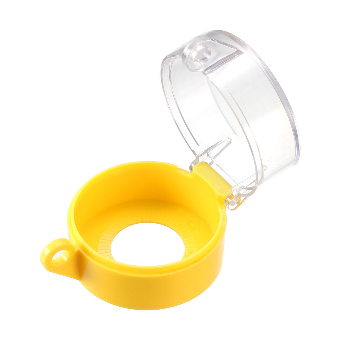 Uxcell Uxcell 2pcs Yellow Plastic Switch Cover Protector for 22mm Diameter Push Button Switch 55*37