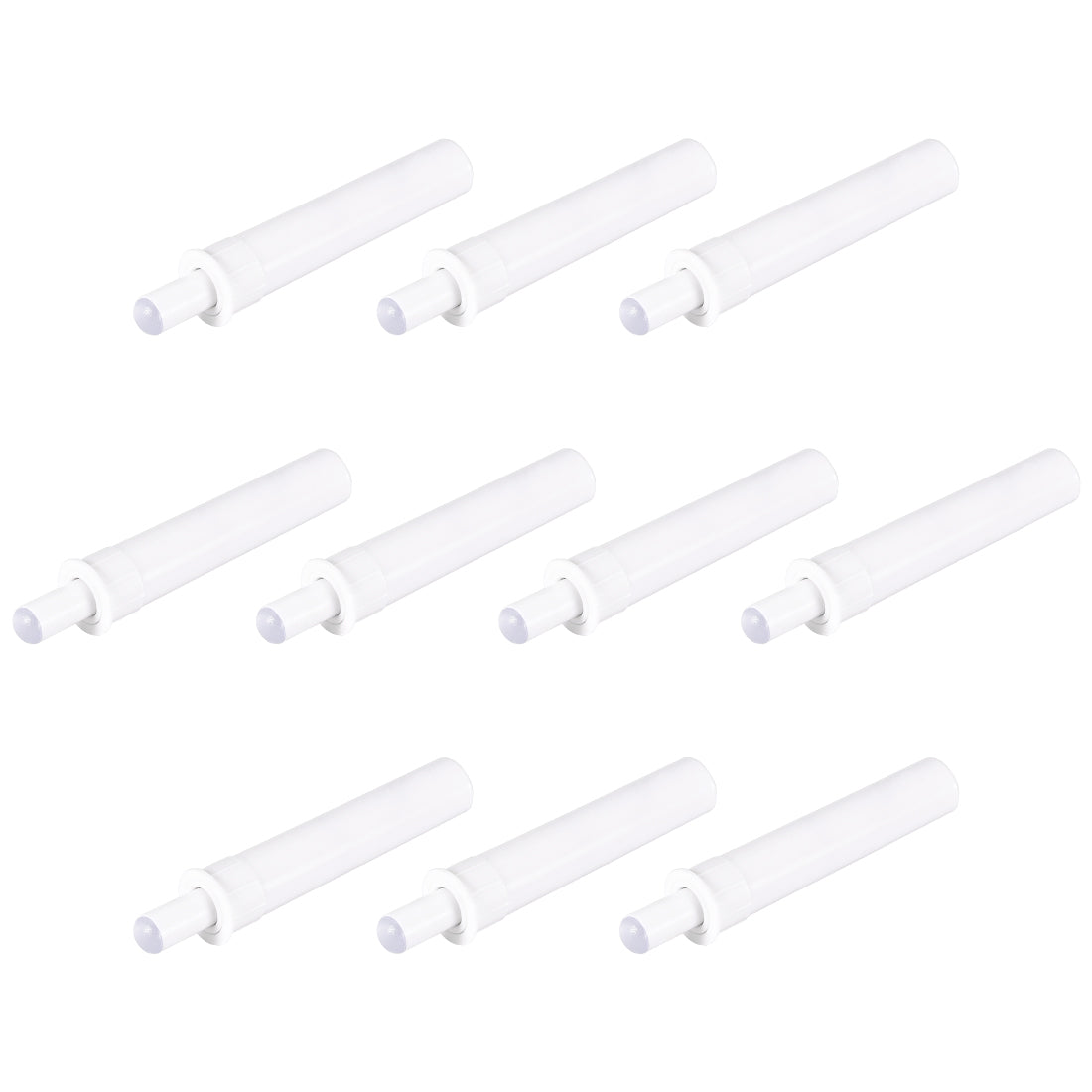 uxcell Uxcell Damper Buffers Soft Quiet Close for Cabinet Door Drawer White 10pcs