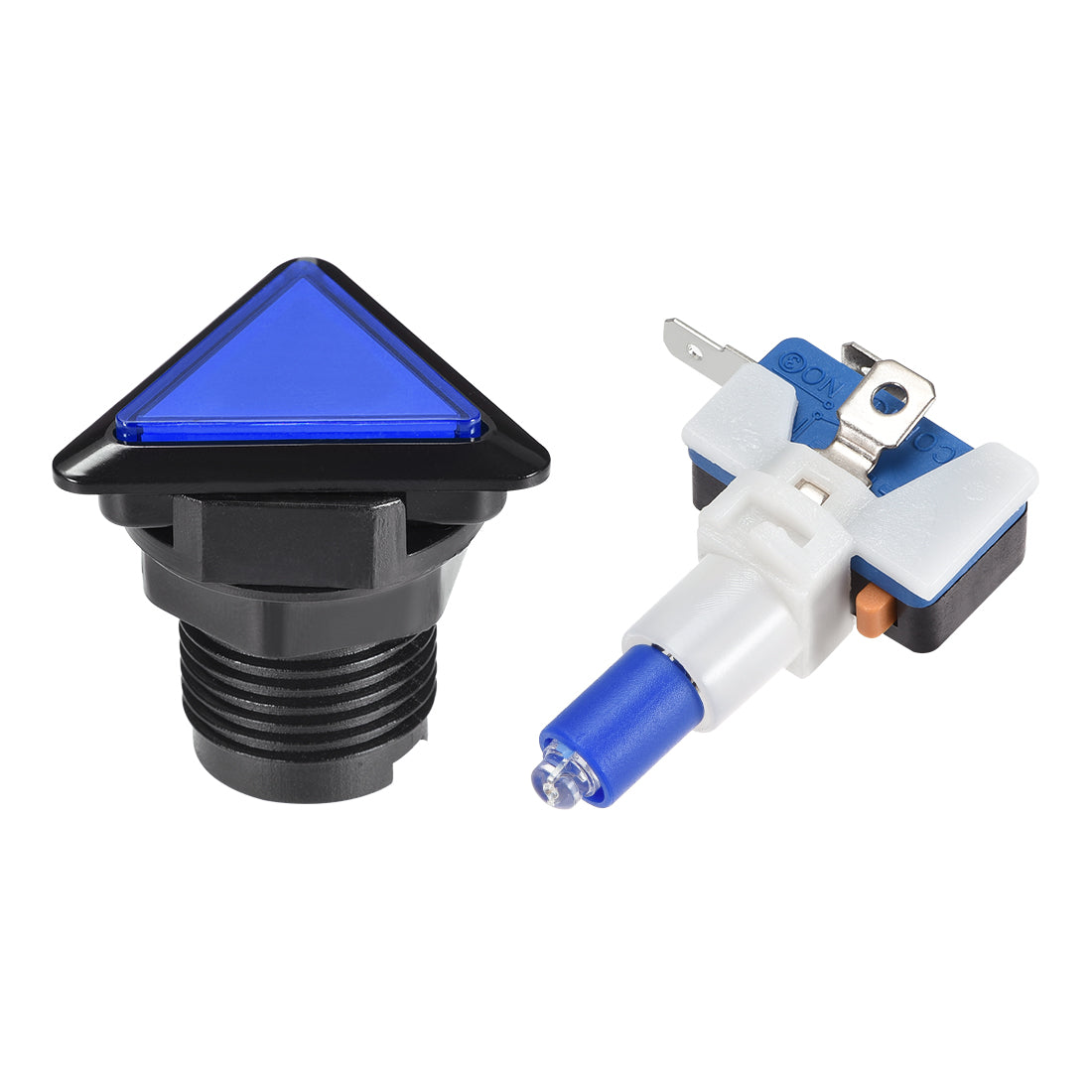 uxcell Uxcell Game Push Button LED Illuminated Push Button Switch with Micro switch