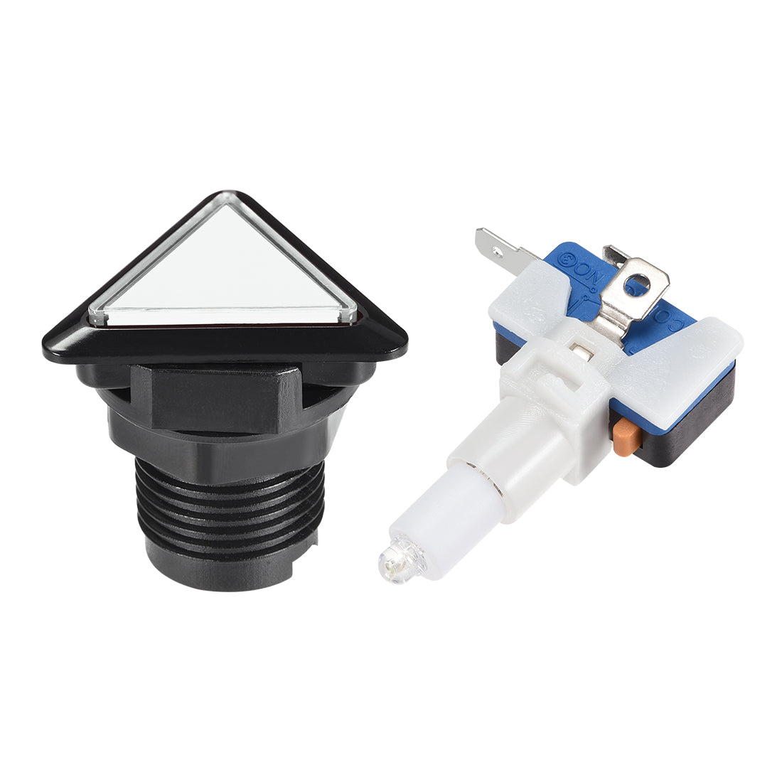 uxcell Uxcell Game Push Button LED Illuminated Push Button Switch with Micro switch